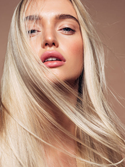 włosy naturalne blond tape in blondynka